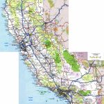 Large Detailed Road And Highways Map Of California State With All   California Map With All Cities