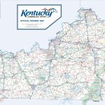 Large Detailed Road Map Of Kentucky   Printable Map Of Kentucky