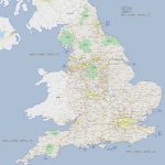 Large Detailed Road Map Of United Kingdom With Cities | Vidiani   Printable Road Maps Uk