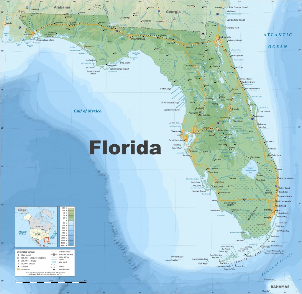 Large Florida Maps For Free Download And Print | High-Resolution And - Lake Wales Florida Map