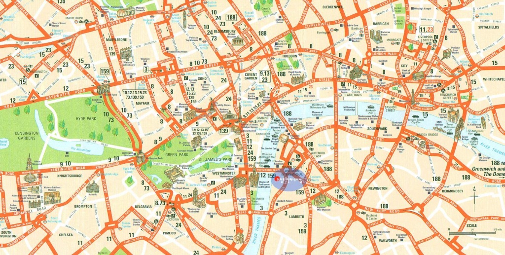 Large London Maps For Free Download And Print | High-Resolution And - Printable Children&amp;#039;s Map Of London