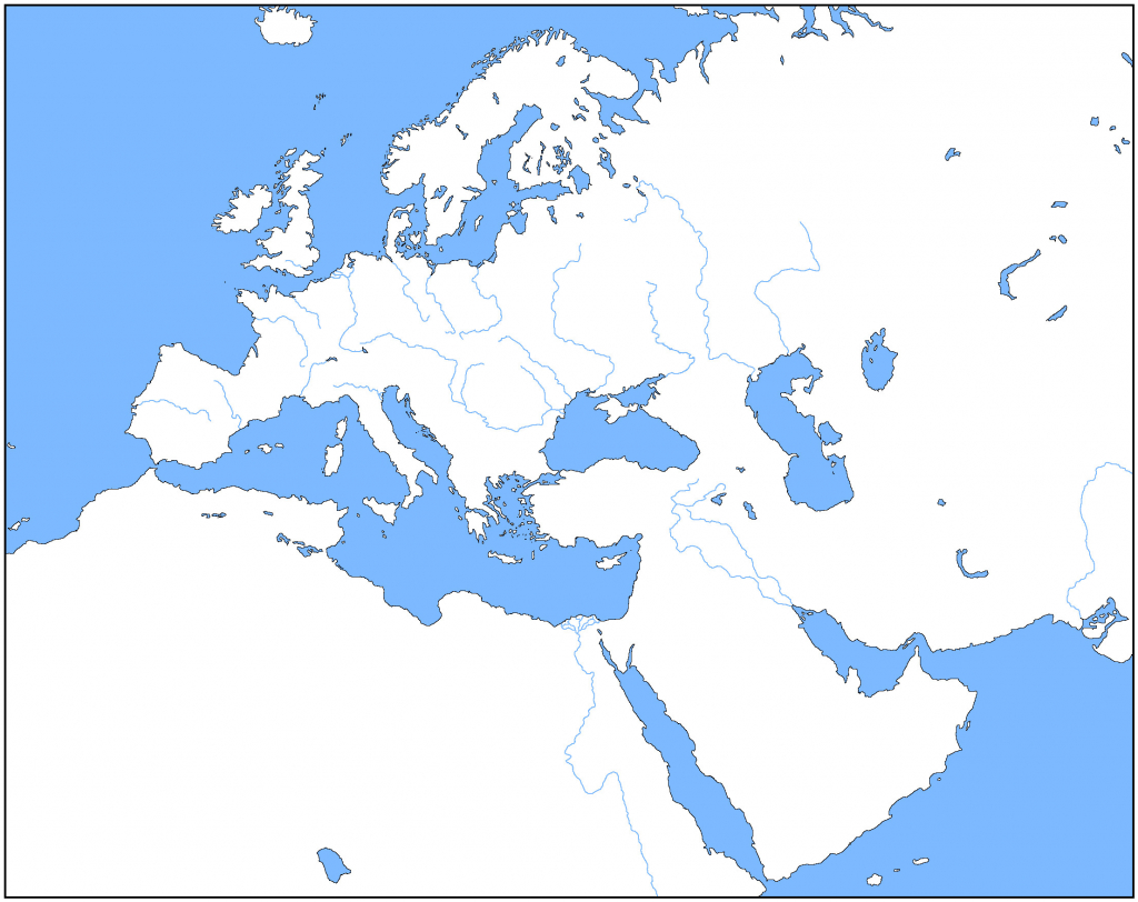large map of europe printable printable maps