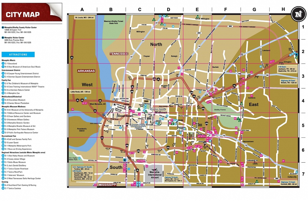 Large Memphis Maps For Free Download And Print | High-Resolution And - Memphis City Map Printable