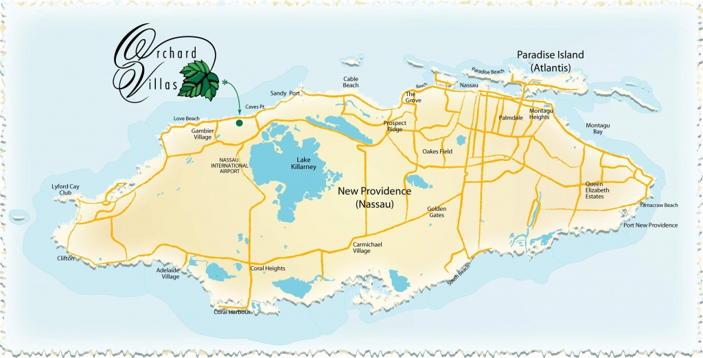Large Nassau Maps For Free Download And Print | High-Resolution And - Printable Map Of Nassau Bahamas