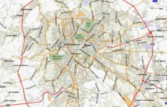 Printable Map Of Rome
