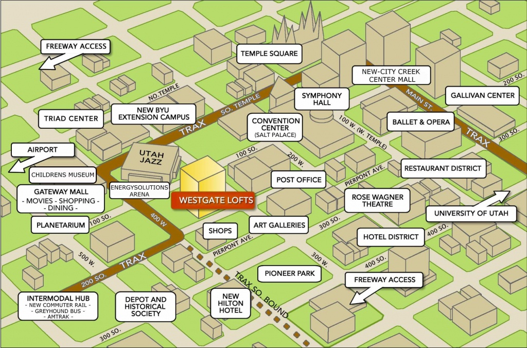 Large Salt Lake City Maps For Free Download And Print | High - Printable City Maps