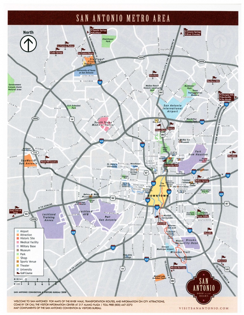 Large San Antonio Maps For Free Download And Print | High-Resolution - Map Of San Antonio Texas Area