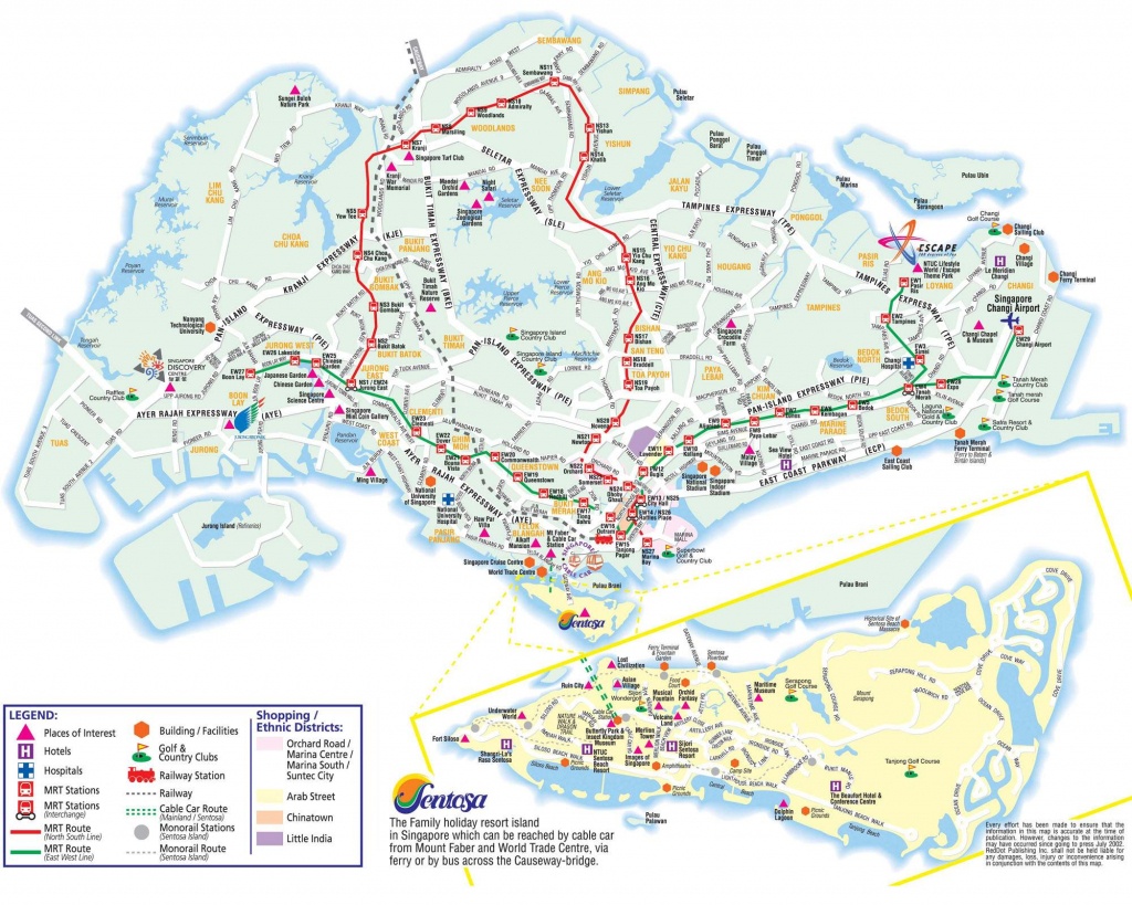 Large Singapore City Maps For Free Download And Print | High - Printable Map Of Singapore