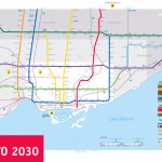 Large Subway Map Of Toronto – 2030. Toronto Large Subway Map   Toronto Subway Map Printable