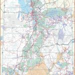 Large Utah Maps For Free Download And Print | High Resolution And   Utah Road Map Printable
