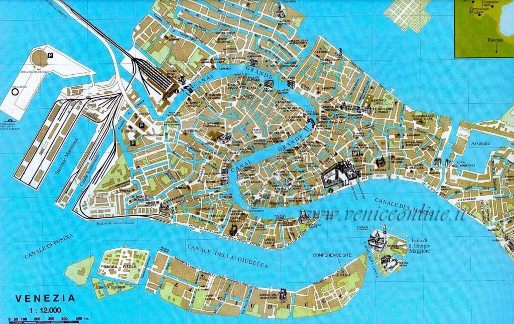 Large Venice Maps For Free Download And Print | High-Resolution And - Printable Map Of Venice Italy