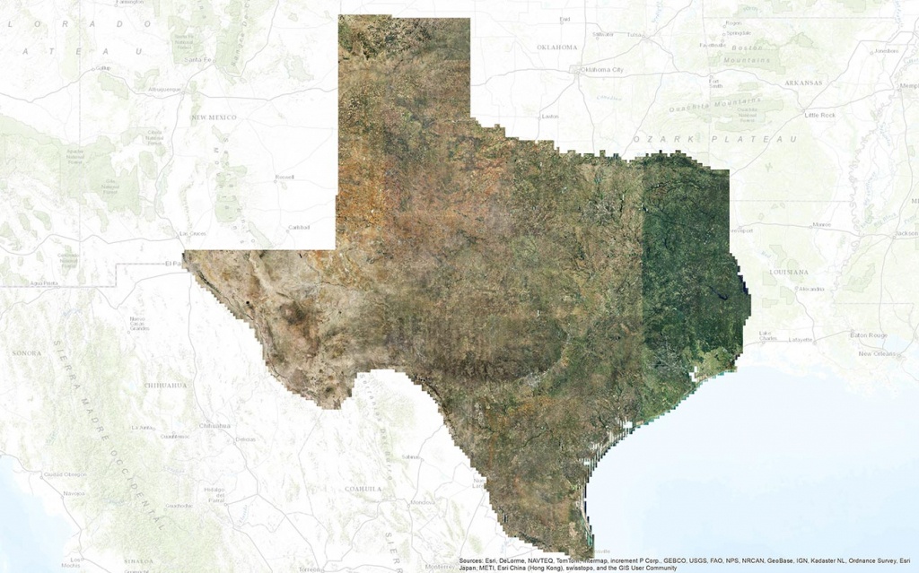 Latest Naip Statewide Aerial Imagery – Now Available | Tnris - Texas - Aerial Map Of Texas