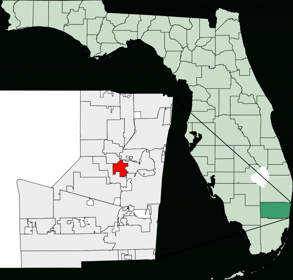 Lauderdale Lakes, Florida - Wikipedia - Map Of Hotels In Fort Lauderdale Florida