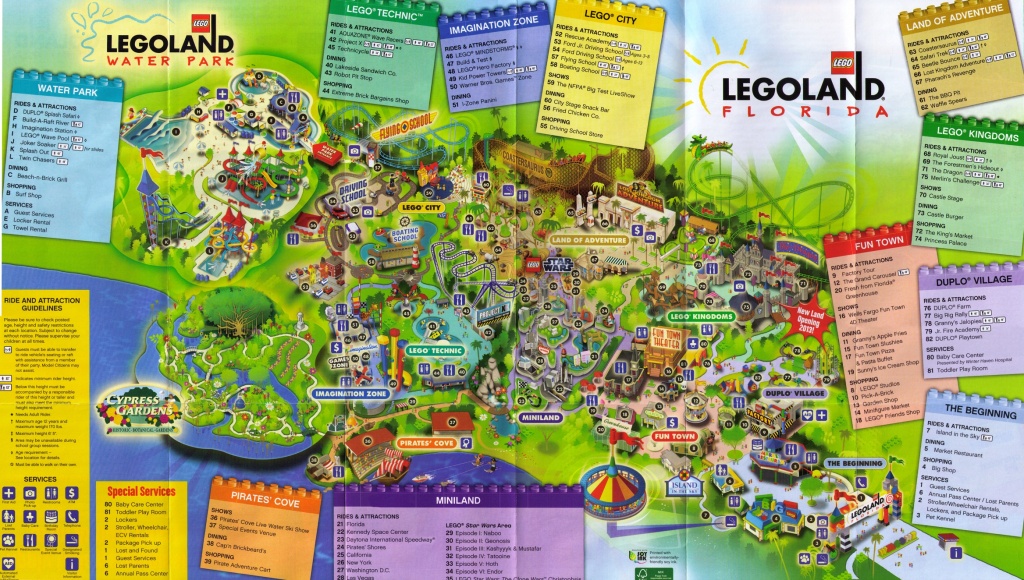Legoland Florida Map | States Maps - Legoland Florida Park Map