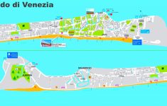 Lido Di Venezia Tourist Map – Lido Beach Florida Map