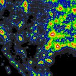 Light Pollution Map   Darksitefinder   Texas Night Sky Map