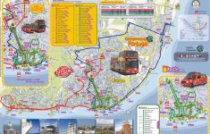 Lisbon Tourist Map Printable