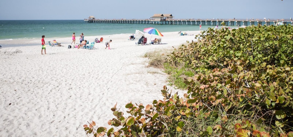 List Of Best Naples &amp;amp; Marco Florida Beaches | Must Do Visitor Guides - Vanderbilt Beach Florida Map