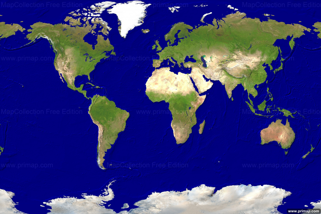 Live World Map | Sin-Ridt - Free Printable Satellite Maps