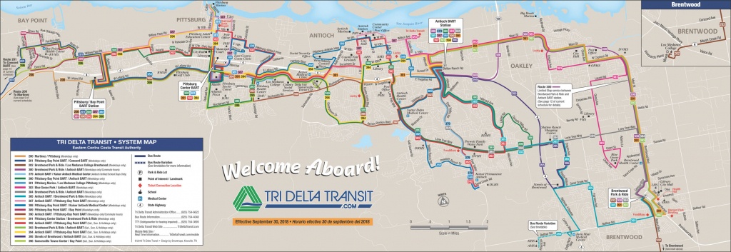 Local Bus - Pittsburg California Map