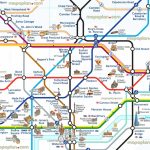 London Attraction Map With Tube – Uk Map   London Tourist Map Printable