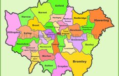Printable Map Of London Boroughs