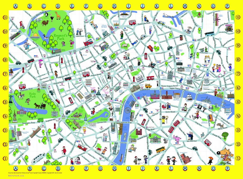 London Detailed Landmark Map | London Maps - Top Tourist Attractions - Free Printable City Street Maps