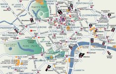 Map Of London Attractions Printable