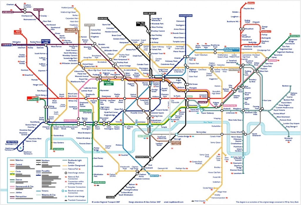 London Tube Map 502910948A8A4 Random 2 Underground Printable In - London Metro Map Printable