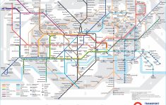Central London Tube Map Printable