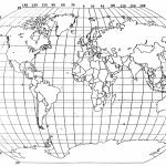 Longitude Latitude World Map 7 And 18 | Sitedesignco   World Map With Latitude And Longitude Lines Printable