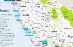 California Coast Map Road Trip