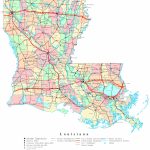 Louisiana Printable Map   Louisiana State Map Printable