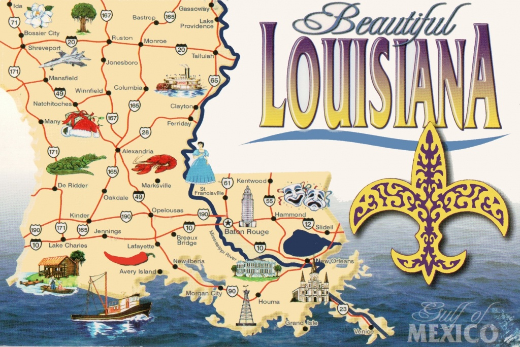 Louisiana State Maps | Usa | Maps Of Louisiana (La) - Louisiana State Map Printable