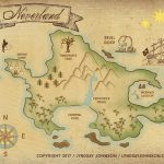 Lyndsay Johnson: Neverland Map Downloadable Print   Printable Neverland Map