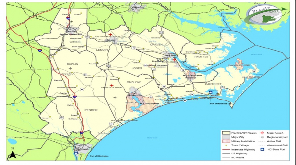 M Printable Maps Map Eastern North Carolina Inspirational Map Of - Printable Map Of North Carolina Cities