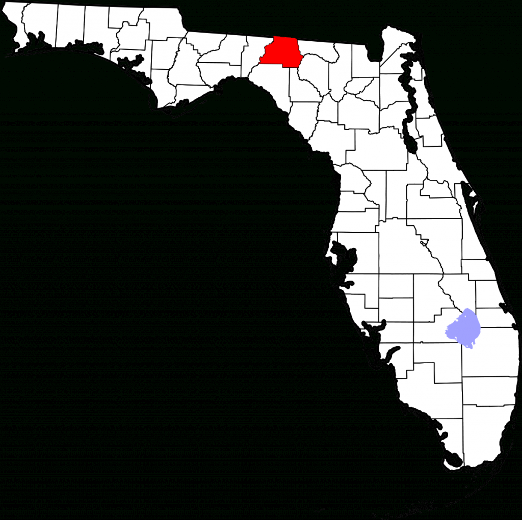 Madison County (Florida) - Wikipedia - Madison Florida Map