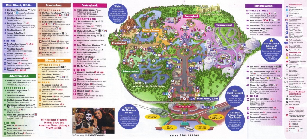 Magic Kingdom Guidemaps - Magic Kingdom Orlando Florida Map
