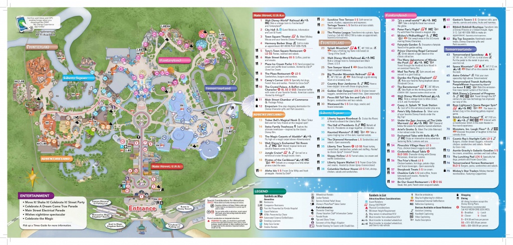Magic-Kingdom-Map-2 | Dis Blog - Magic Kingdom Florida Map