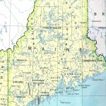 Maine Base Map   Printable Map Of Maine Lighthouses