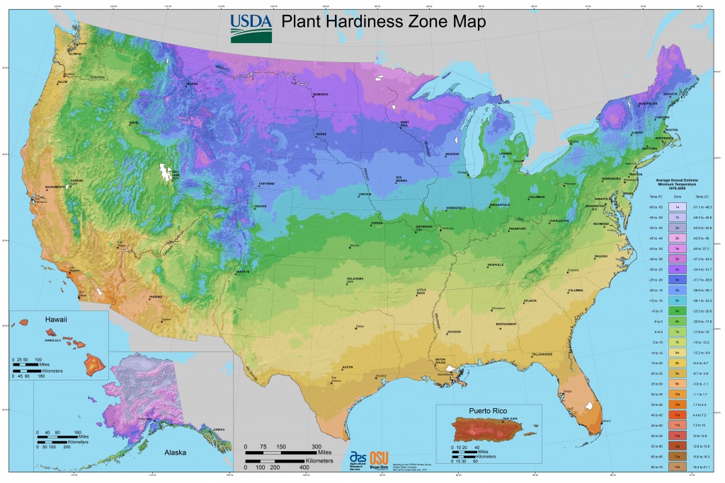 Usda Hardiness Zone Map California Printable Maps