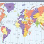 Map In Large Print Of The World Inpinks | Free Printable World Time   Large Printable Map