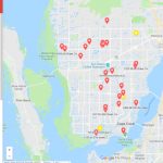 Map Lists Holiday Light Displays Throughout Cape Coral   Map Of Florida Including Cape Coral