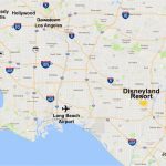 Map Of Anaheim California Area Maps Of The Disneyland Resort   Map Showing Anaheim California