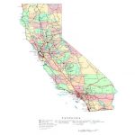 Map Of California. California County Lines Map With Cities Within   California Map With County Lines