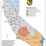 Map Of California Hunting Zones | Download Them And Print   California Hunting Zone Map