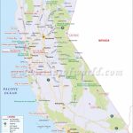 Map Of California. Map Of Central California Coastal Cities   Map Of California Coast Cities