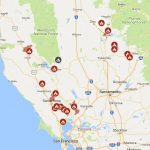 Map Of California North Bay Wildfires (Update)   Curbed Sf   2017 California Wildfires Map