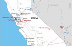 California Destinations Map