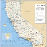Map Of California State, Usa   Nations Online Project   Map Of Central California Coast Towns